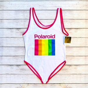 LAST CHANCE!! For Pride Month!  POLAROID Bodysuit Size XL